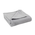 Modern Threads 100% Cotton Thermal blanket Silver Twin/Twin XL 5THRBLKG-SIL-TN